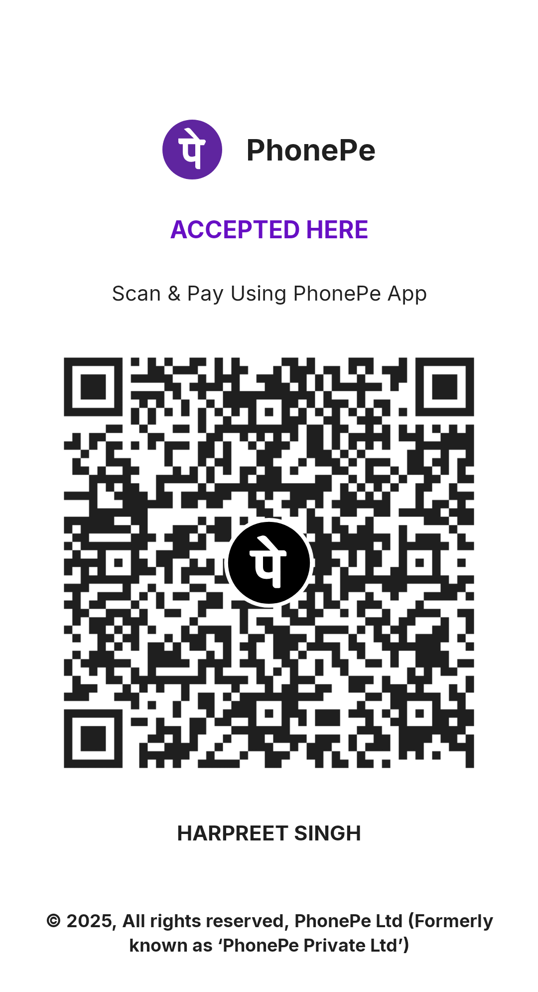 UPI QR Code